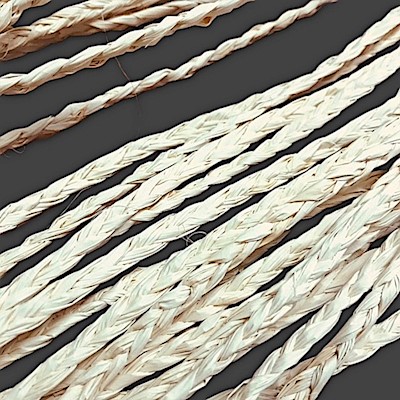 Raffia Braided Rope, Small Details - Aloha Hula Supply